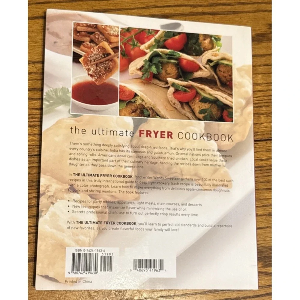 The Ultimate Fryer Cookbook Wendy Sweetser 2004 Paperback Deep Frying‎ Recipes